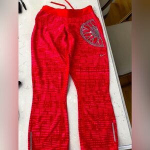 nike dri fit soul cycle leggings size small pink lightly worn